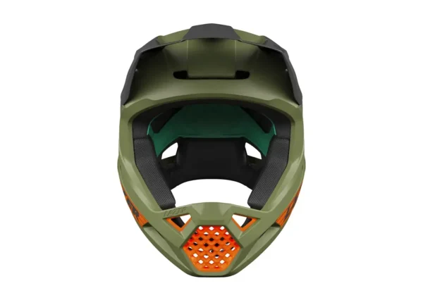 CASCO FULL FACE CHASE KC VERDE MATE - LAZER