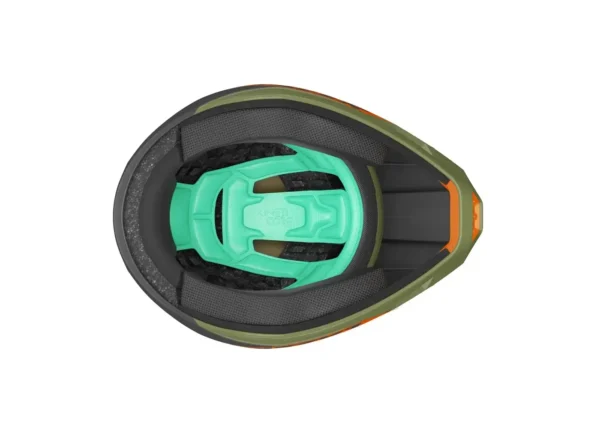 CASCO FULL FACE CHASE KC VERDE MATE - LAZER