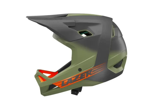 CASCO FULL FACE CHASE KC VERDE MATE - LAZER