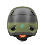 CASCO FULL FACE CHASE KC VERDE MATE - LAZER