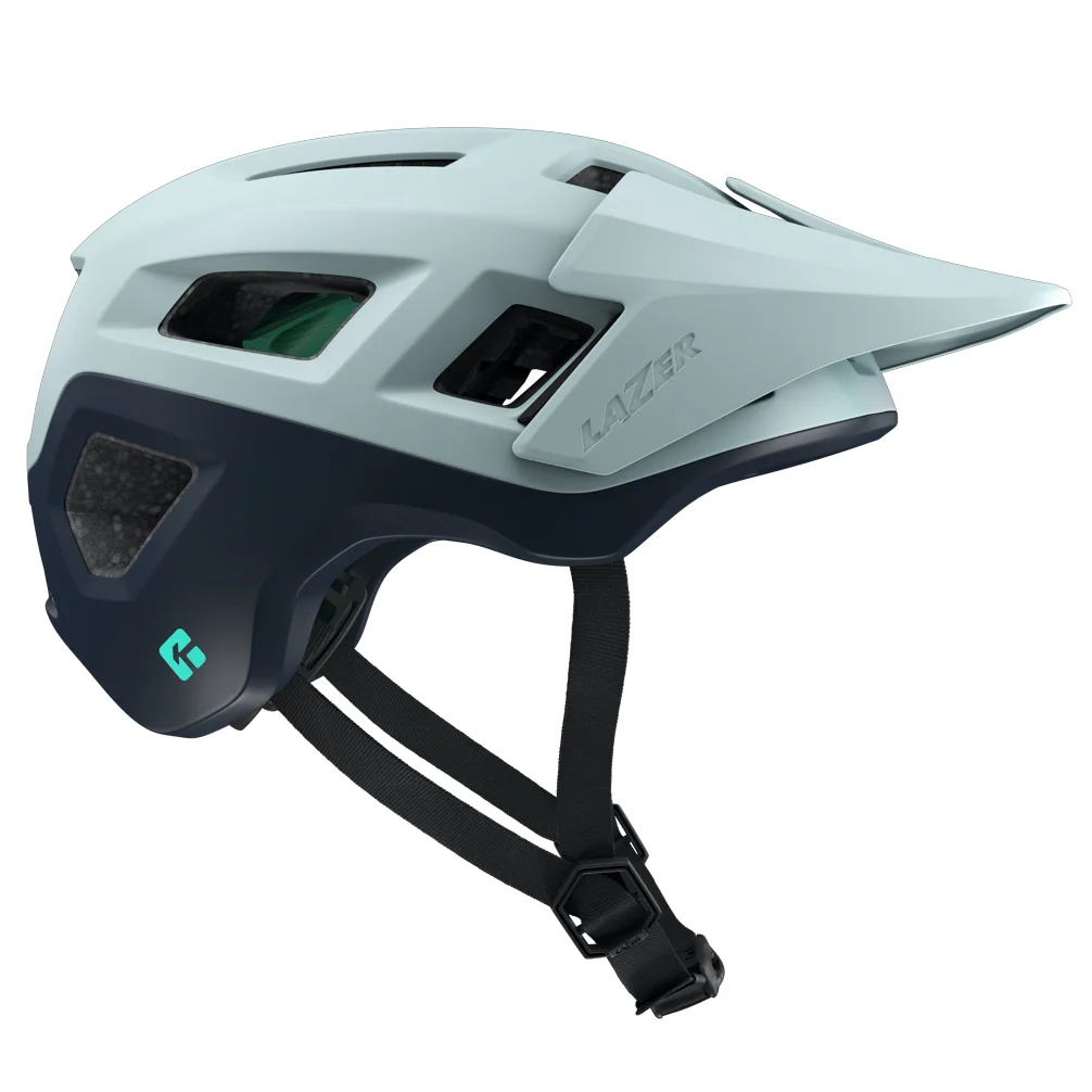 CASCO MTB COYOTE KC CE CPSC AZUL CLARO - LAZER