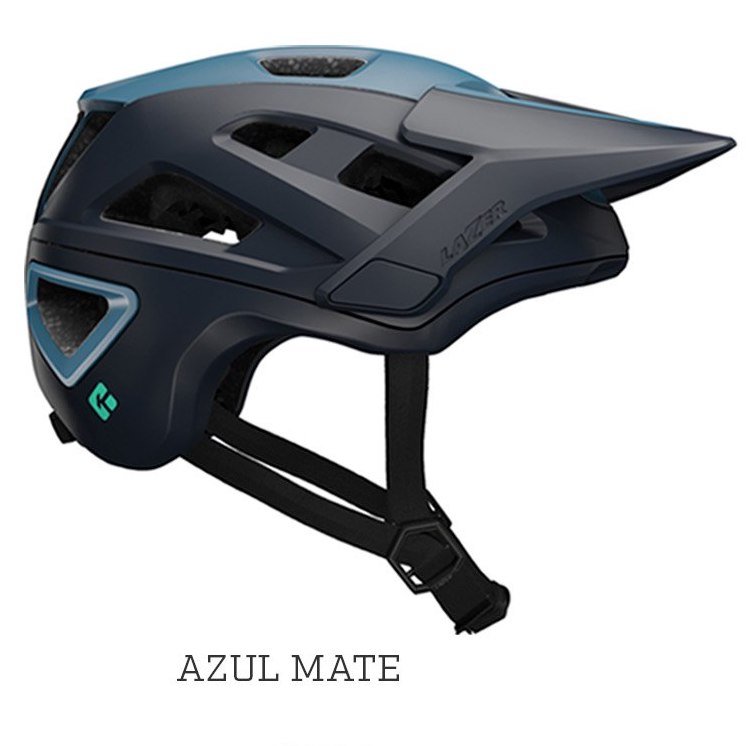 CASCO MTB  JACKAL KC CE-CPSC AZUL MATE - LAZER