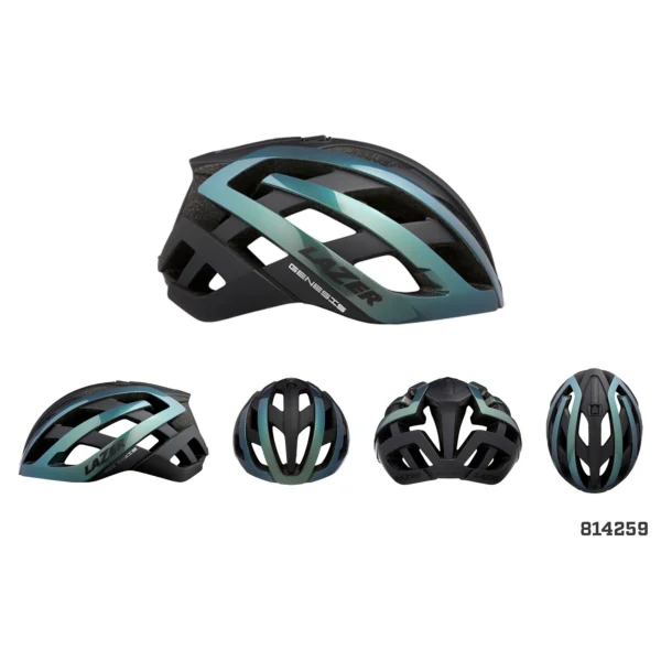 Casco Ruta Genesis CE Blue Haze - Lazer