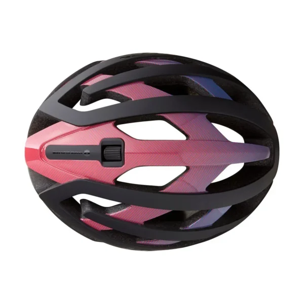 CASCO RUTA GENESIS MIPS CE NEGRO/ROSADO/MORADO - LAZER