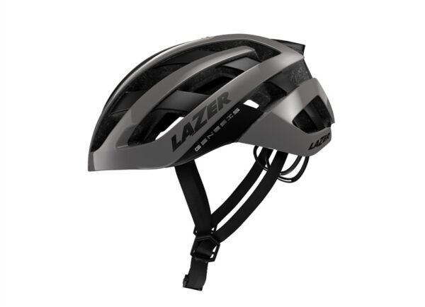 CASCO RUTA GENESIS CE TITANIO/NEGRO - LAZER