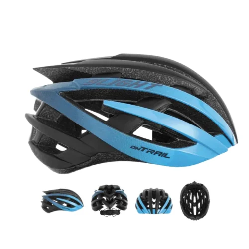 CASCO SLIGHT CELESTE/NEGRO - ON TRAIL