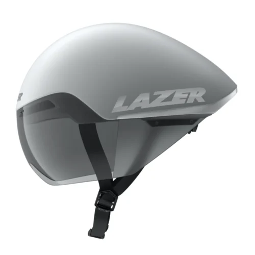 CASCO TRI:CONTRA RELOJ VICTOR KC PLATEADO - LAZER-3 Casco Tri/Contra Reloj Victor Kc Plateado - Lazer