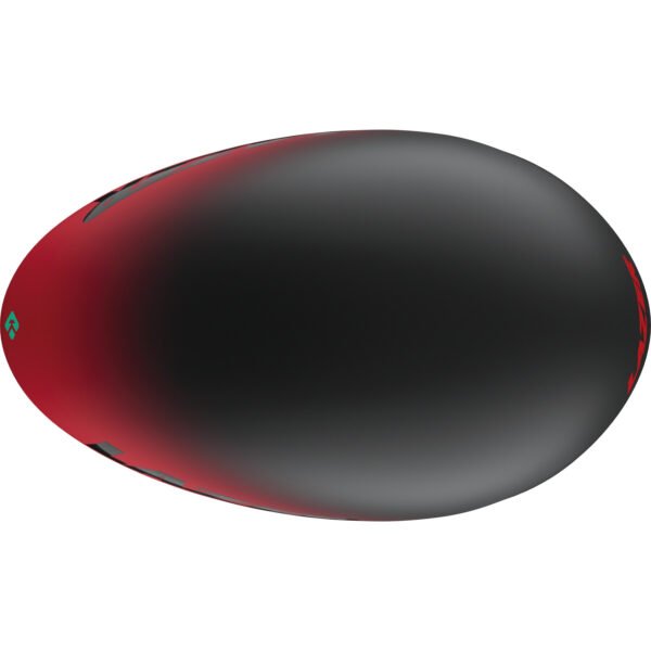 CASCO TRI/CONTRA RELOJ VOLANTE KC NEGRO/ROJO- LAZER