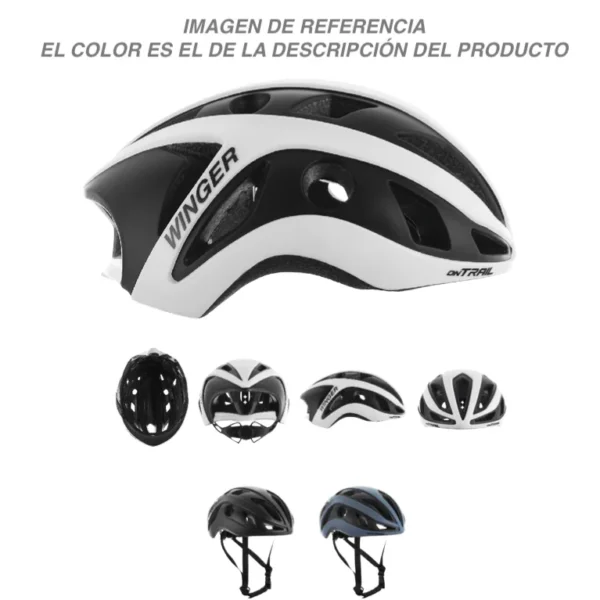 CASCO WINGER C/S NEGRO - ON TRAIL