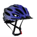 Casco Orbit C/Visera Negro/Azul - On trail