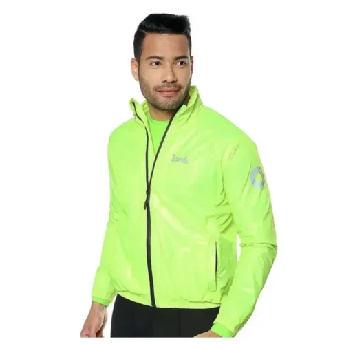 Chaqueta Impermeable Verde Masculina - Ionik