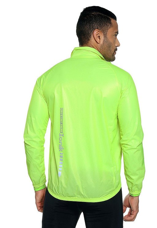 Chaqueta Impermeable Verde Masculina - Ionik