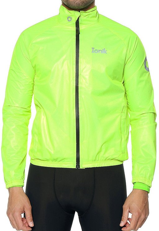 Chaqueta Impermeable Verde Masculina - Ionik
