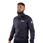 Chaqueta Rompevientos Light Negra Masculina – Ionik
