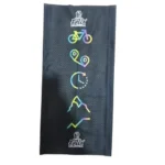 Cuello Estampado Spandex/Capriati Negro - FELIX