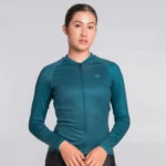 Camisa Manga Larga Mujer Dynamo Azul Jade - GW