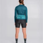 Camisa Manga Larga Mujer Dynamo Azul Jade - GW