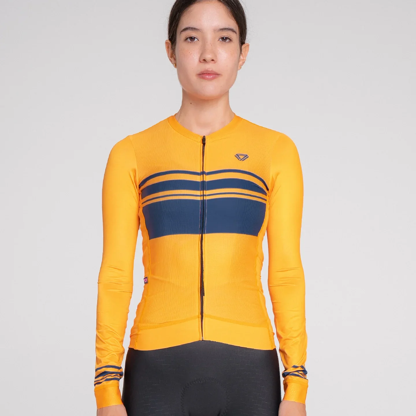 Camiseta Manga Larga 2 and 1 Naranja - Gw