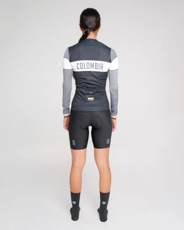 Camiseta Manga Larga Colombia Gris - GW