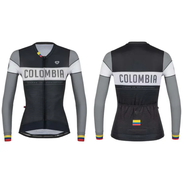 Camiseta Manga Larga Colombia Gris - GW