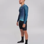 Camiseta Manga Larga Hombre Alta Visibilidad  Azul - GW