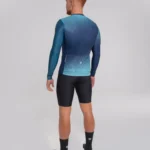 Camiseta Manga Larga Hombre Alta Visibilidad  Azul - GW