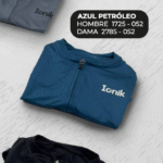 Jersey Start Manga Larga Femenino Azul Petroleo - Ionik