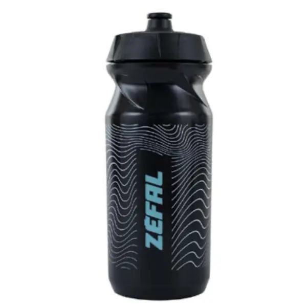 Caramañola Sense Grip 650 Negra_Turquesa - Zefal Caramañola Sense Grip 650 Negra/Turquesa - Zefal