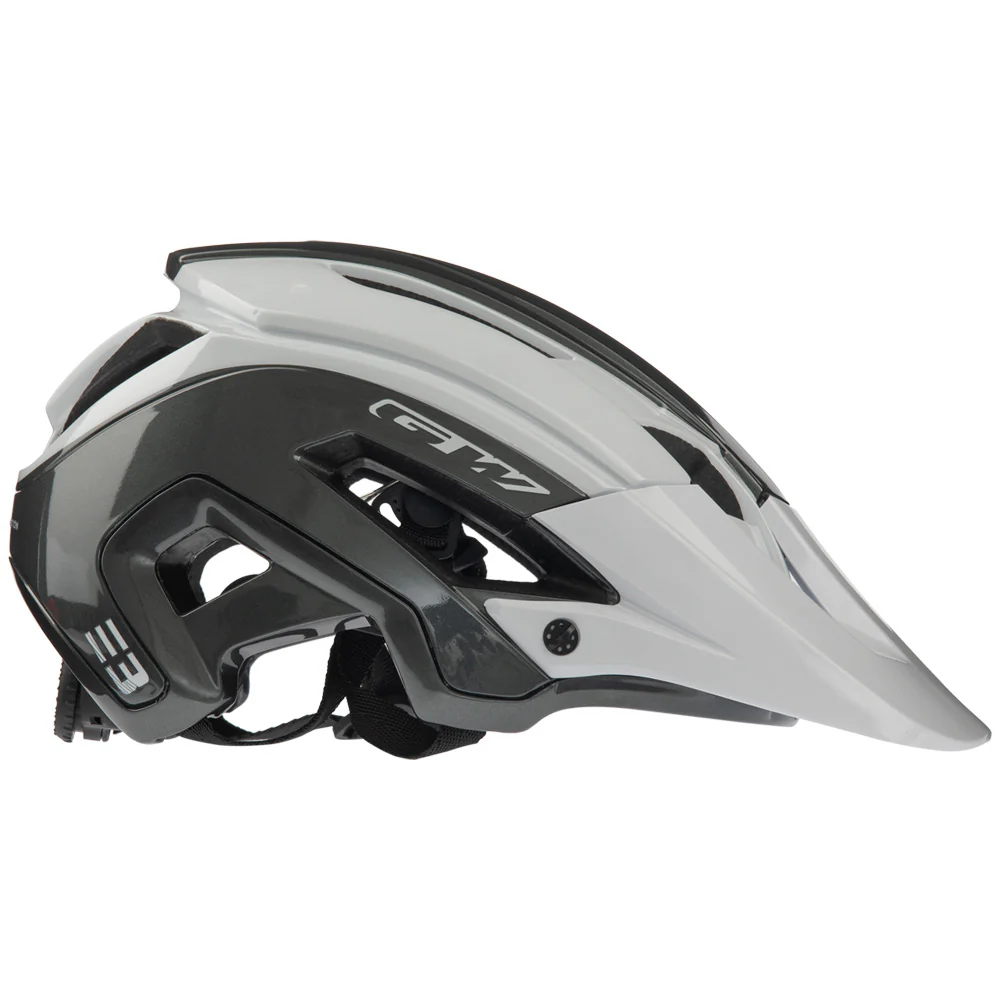 Casco E3 MTB Gris/ Blanco Perlado - GW