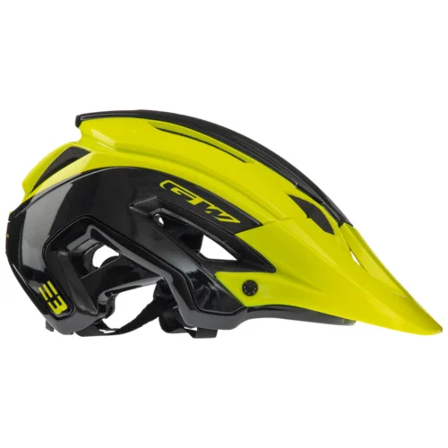 Casco E3 MTB Negro/Amarillo - GW