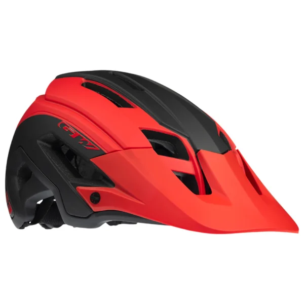 Casco E3 MTB Negro/Rojo - GW