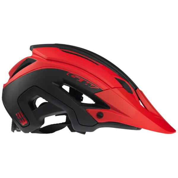 Casco E3 MTB Negro/Rojo - GW