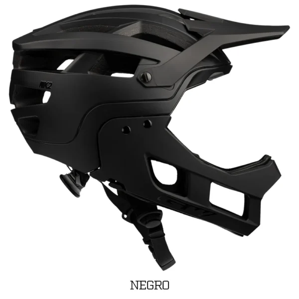 Casco Enduro Fullface Removible X2 Negro - GW