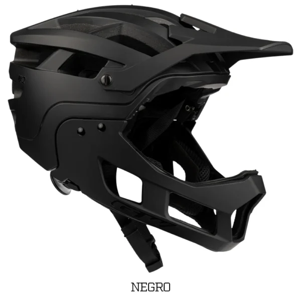 Casco Enduro Fullface Removible X2 Negro - GW