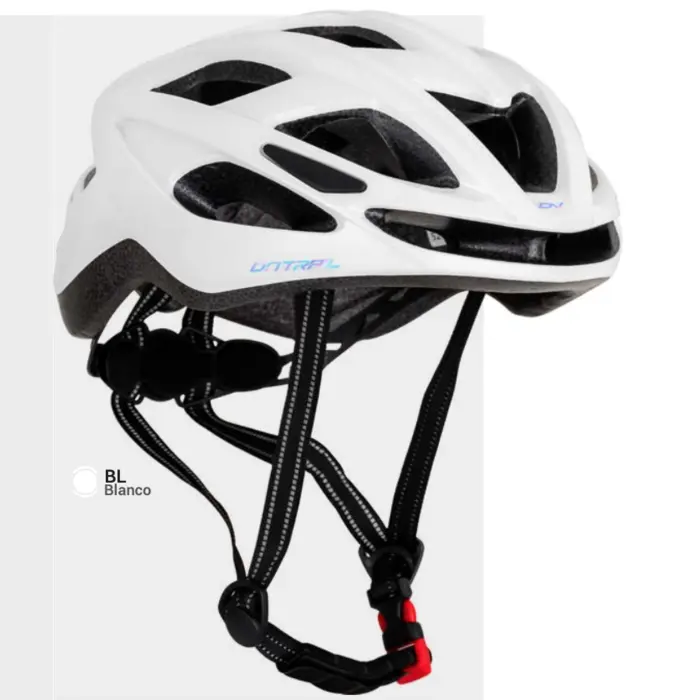 Casco Luxium Talla Única, C/Luz Trasera Blanco On Trail