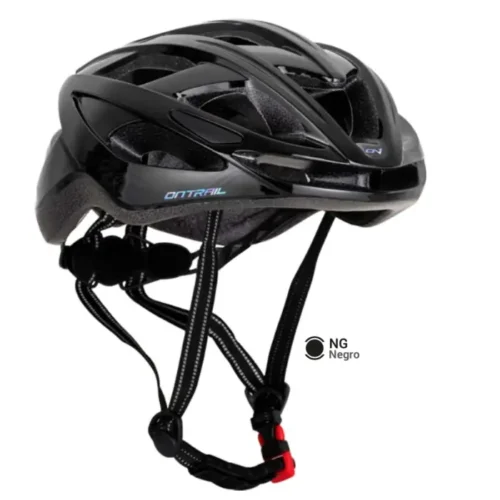 Casco Luxium Talla Única, C/Luz Trasera Negro On Trail