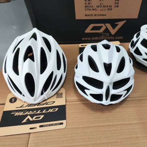 Casco Orbit C/Visera Blanco - On trail