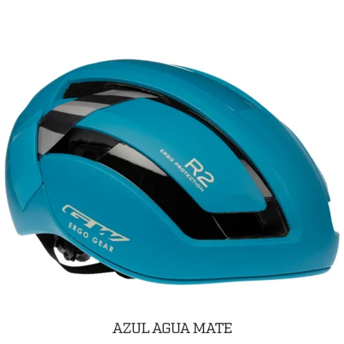 Casco R1 Ruta Azul Agua Mate - Gw