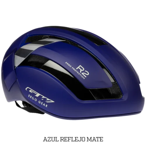Casco R1 Ruta Azul Reflejo Mate - Gw