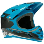 Casco Wasp Gris Dark/Azul Clear - GW