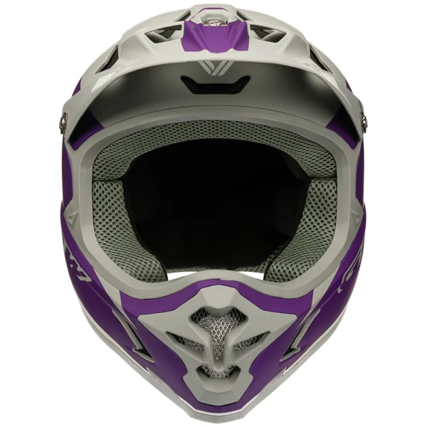 Casco Wasp Morado- Gris Dark - GW