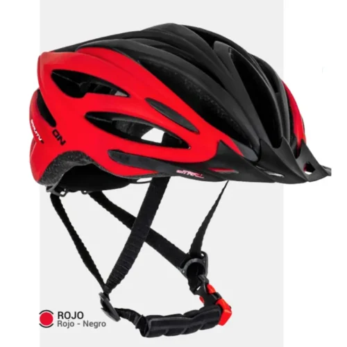 Cascos  Gravity C/Visera Rojo On Trail