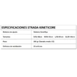 Cascos Ruta  Strada KinetiCore CE-CPSC Titanio - Lazer