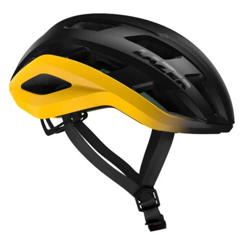 Cascos Ruta  Strada KinetiCore CE-CPSC Negro/Amarillo - Lazer