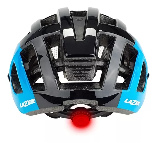 Cascos Sport Compact DLX Negro/Azul - Lazer