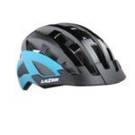 Cascos Sport Compact DLX Negro/Azul - Lazer
