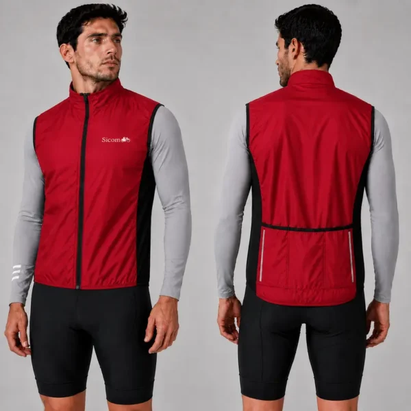 Chaleco Rompevientos Eco Unisex Colores - Sicomoro
