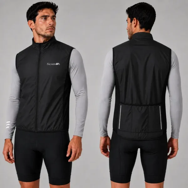 Chaleco Rompevientos Eco Unisex Colores - Sicomoro