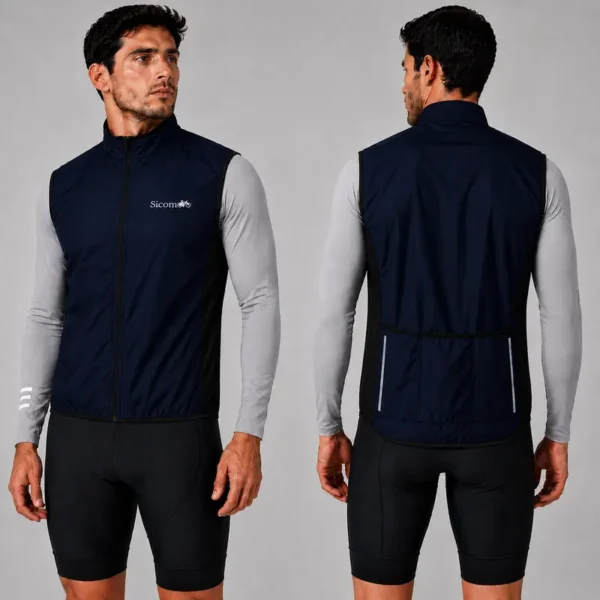 Chaleco Rompevientos Eco Unisex Colores - Sicomoro