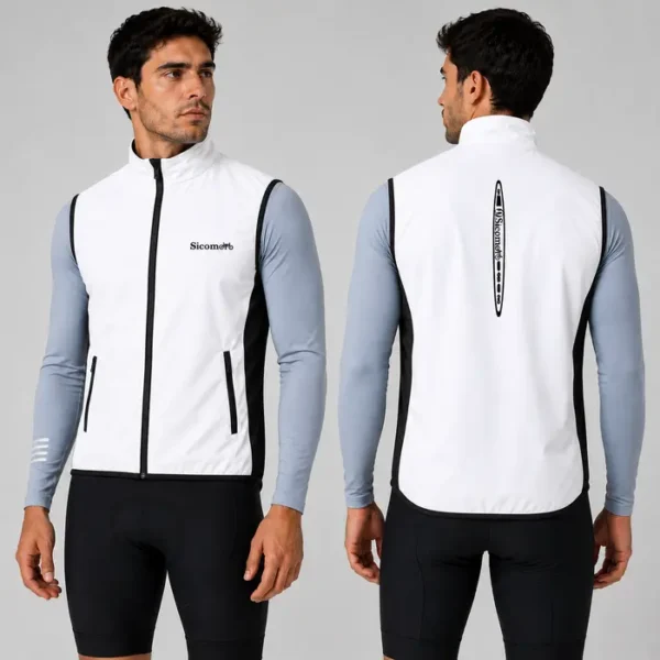 Chaleco Rompevientos Pro Unisex Colores - Sicomoro